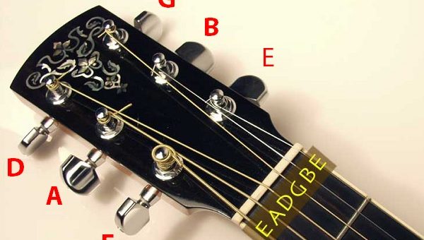 Học đàn guitar – Chỉnh dây đàn guitar thật là đơn giản