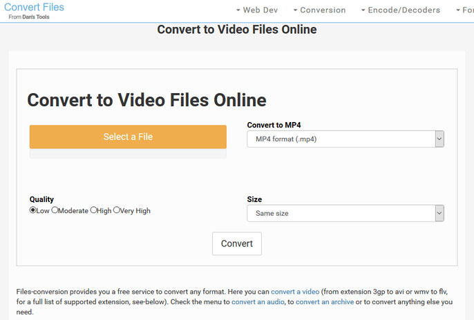Công cụ chuyển đổi Youtube sang MP3 - Online Video Converter